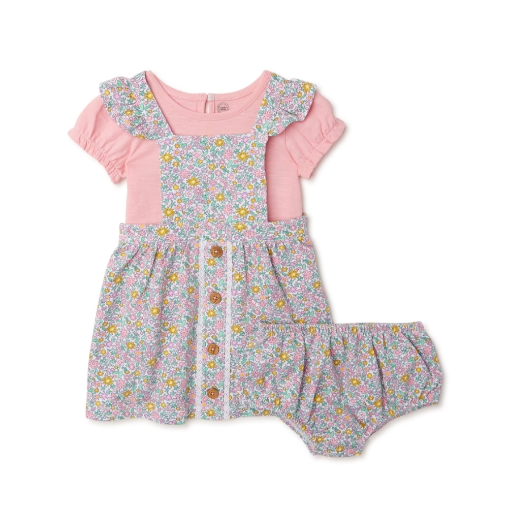 Baby Girls 3pcs Set 12 months NWT Dress
